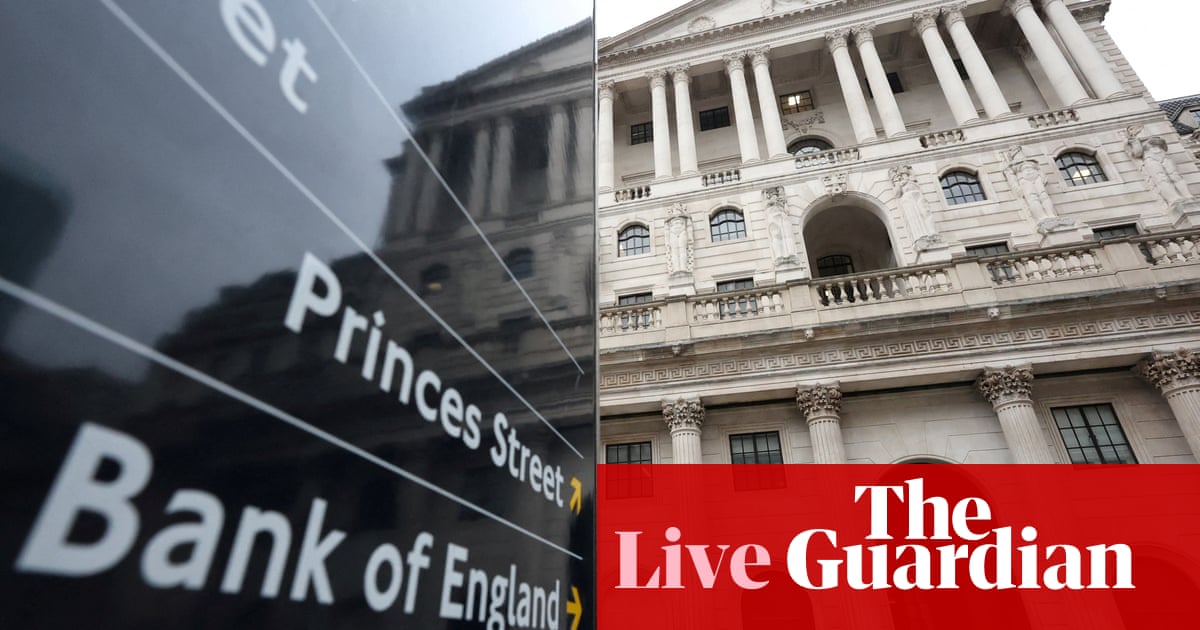 Nissan-Honda bn merger ‘basically over’, reports claim; UK interest rate cut expected – business live