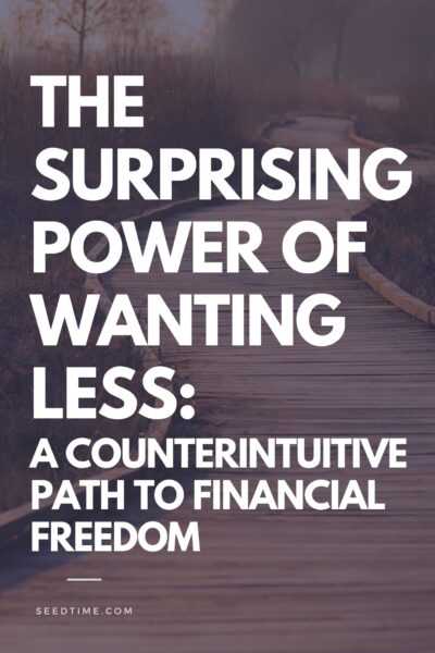 Biblical Contentment: The Surprising Power of Wanting Less & a Biblical perspective