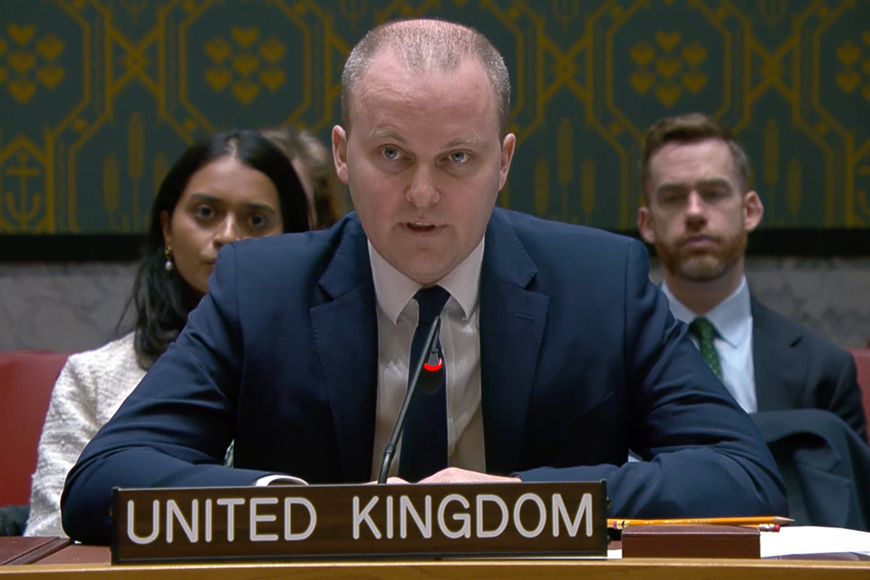 We must seize this opportunity to destroy Assad’s chemical weapons programme: UK statement at the UN Security Council
