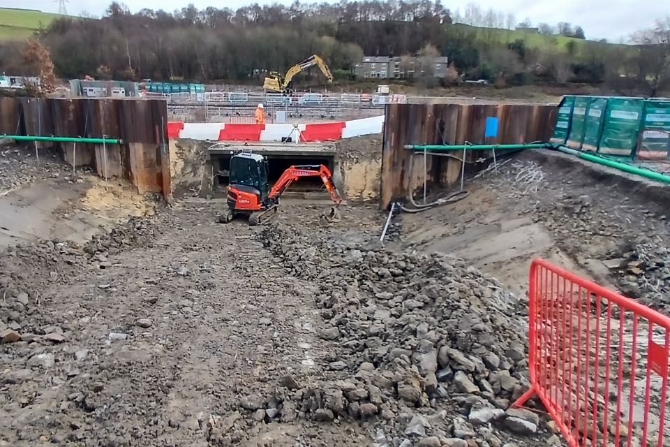 ‘Constructing Change’ on the Littleborough Flood Scheme