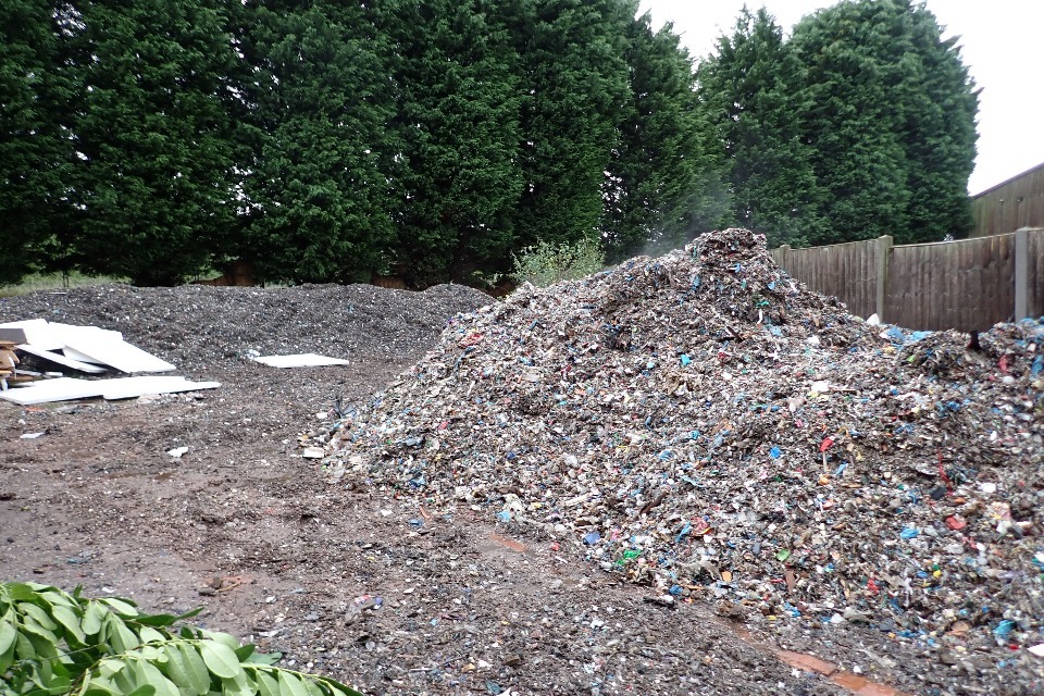 Staffordshire woman prosecuted for not removing illegal waste